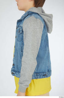 Novel arm casual dressed jeans jacket sleeve upper body 0003.jpg